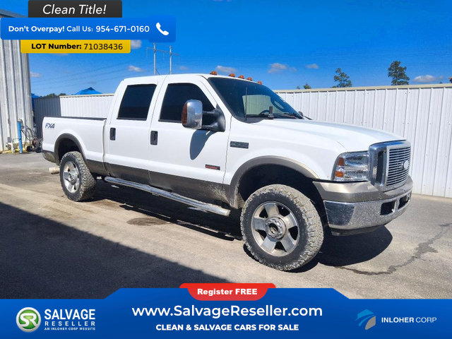 Used 2006 Ford F250 4x4 Crew Cab Super Duty image 5
