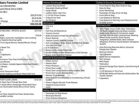 Used 2024 Subaru Forester Limited AWD/4WD image 3