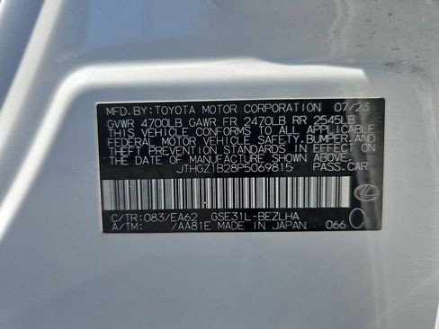 Used 2023 Lexus IS 350 F Sport w/ Memory Package RWD image 33