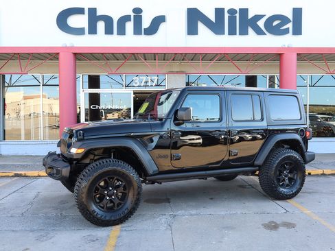 Used 2021 Jeep Wrangler Unlimited Sport image 1