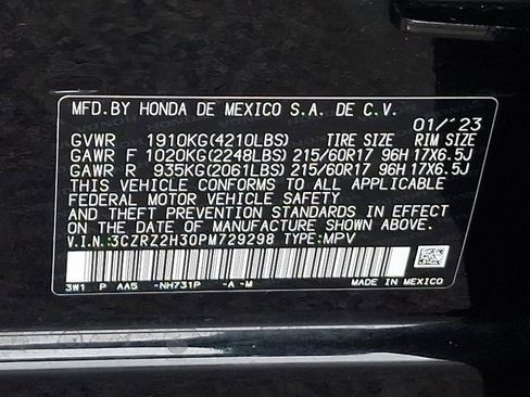 Used 2023 Honda HR-V LX image 27