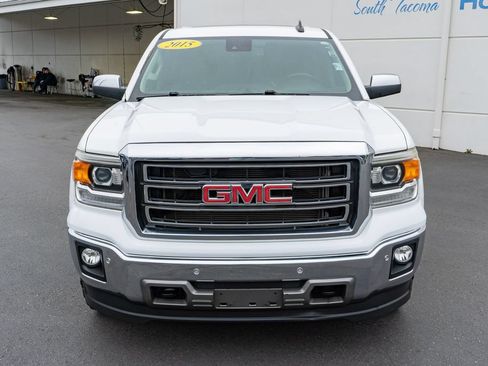 Used 2015 GMC Sierra 1500 SLT w/ SLT Crew Cab Value Package AWD/4WD image 4