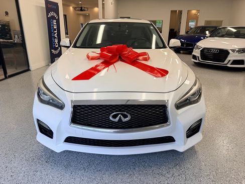 Used 2016 INFINITI Q50 Red Sport 400 RWD image 13