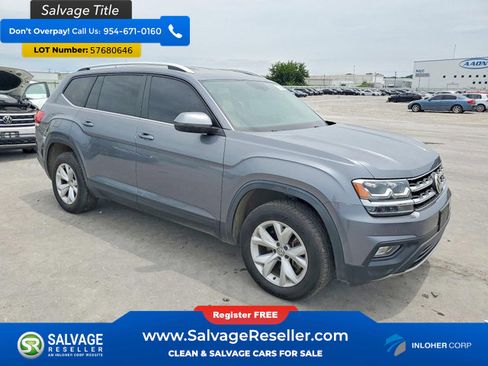 Used 2019 Volkswagen Atlas SE w/ Towing Package FWD image 5