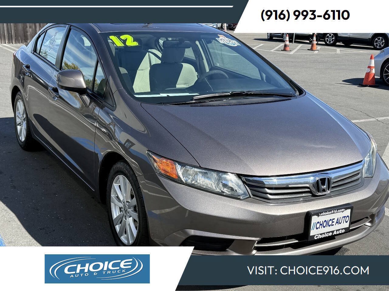 Used 2012 Honda Civic EX image 1