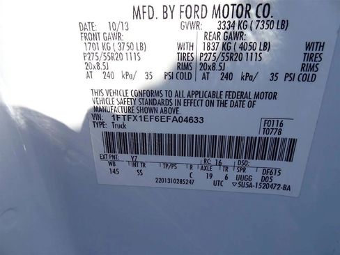 Used 2014 Ford F150 STX w/ Equipment Group 201A Mid image 11