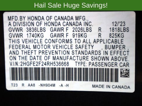 Used 2024 Honda Civic LX image 25
