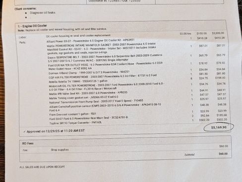 Used 2005 Ford Excursion Eddie Bauer image 8