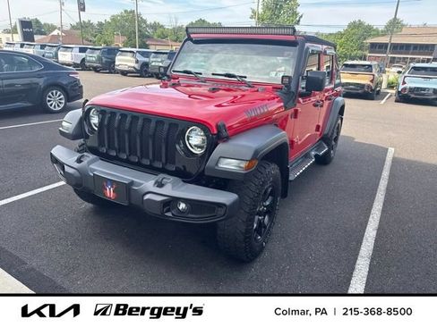 Used 2020 Jeep Wrangler Unlimited Sport AWD/4WD image 4