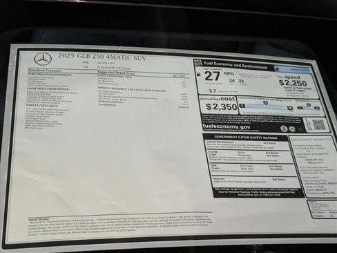 Certified 2025 Mercedes-Benz GLB 250 4MATIC image 18