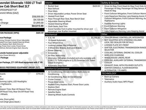 Used 2023 Chevrolet Silverado 1500 LT Trail Boss w/ Protection Package image 34