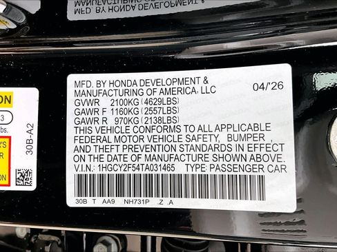 New 2026 Honda Accord Sport image 21