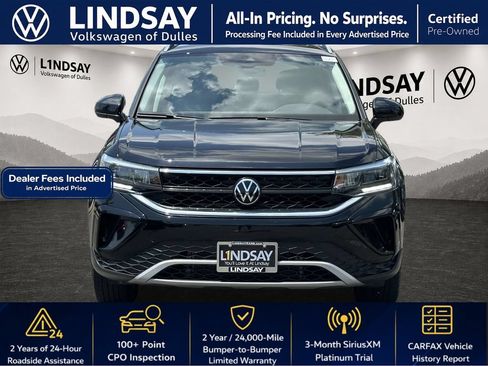Used 2023 Volkswagen Taos SE w/ Panoramic Sunroof Package AWD/4WD image 3