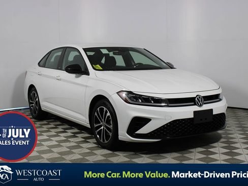 Used 2025 Volkswagen Jetta Sport FWD image 1