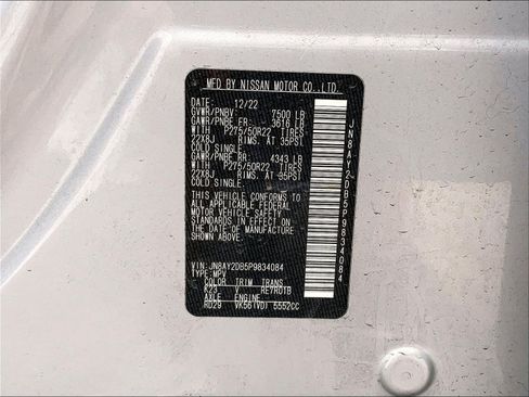 Used 2023 Nissan Armada Platinum w/ Captain's Chairs Package AWD/4WD image 31
