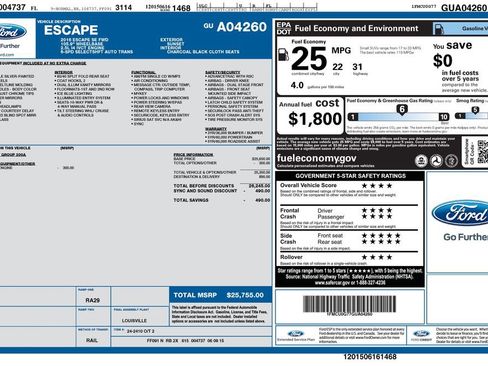 Used 2016 Ford Escape SE FWD image 9
