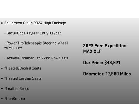 Used 2023 Ford Expedition Max XLT image 18