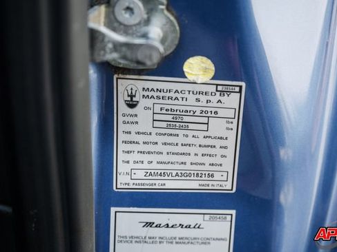 Used 2016 Maserati GranTurismo Sport image 62