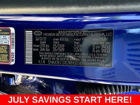 Used 2024 Hyundai Tucson Limited AWD/4WD image 25