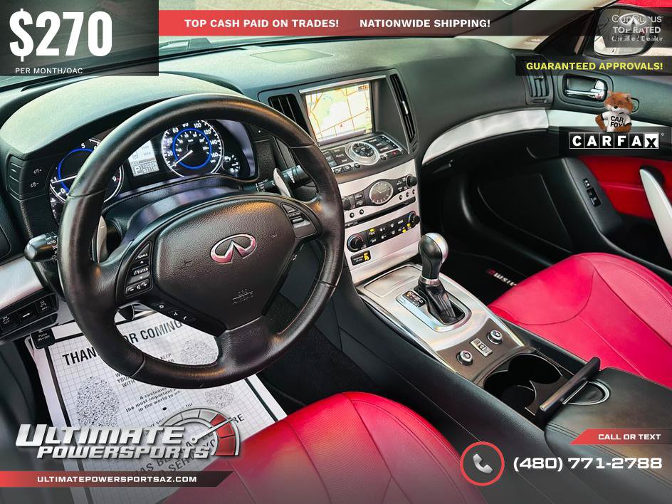 Used 2014 INFINITI Q60 IPL RWD image 7