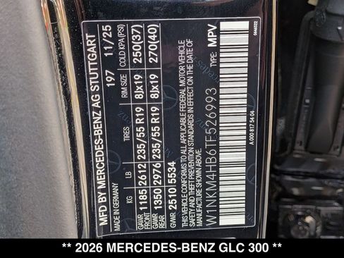 Certified 2026 Mercedes-Benz GLC 300 4MATIC image 29