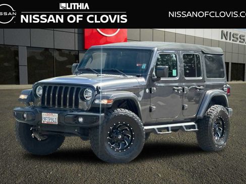 Used 2019 Jeep Wrangler Unlimited Sahara AWD/4WD image 1