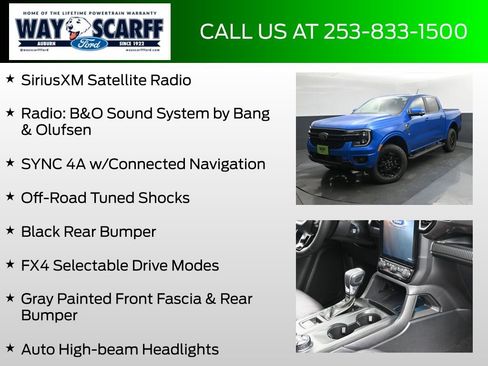 New 2025 Ford Ranger Lariat w/ FX4 Off-Road Package image 25