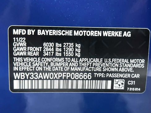 Used 2023 BMW i4 M50 w/ M Carbon Exterior Package image 28