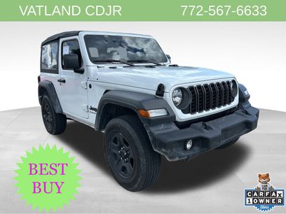 Certified 2025 Jeep Wrangler Sport