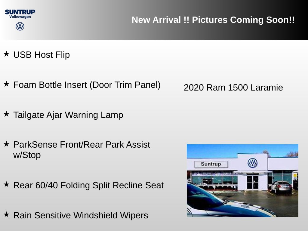 Used 2020 RAM 1500 Laramie w/ Sport Appearance Package AWD/4WD image 4