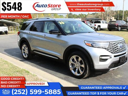 Used 2020 Ford Explorer Platinum w/ Premium Technology Package image 4