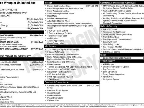 Used 2021 Jeep Wrangler Unlimited Rubicon 4xe w/ Dual Top Group image 32