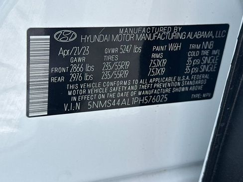 Used 2023 Hyundai Santa Fe Limited FWD image 27