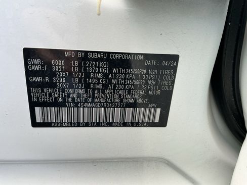 Certified 2024 Subaru Ascent Limited w/ Popular Package #2 image 14