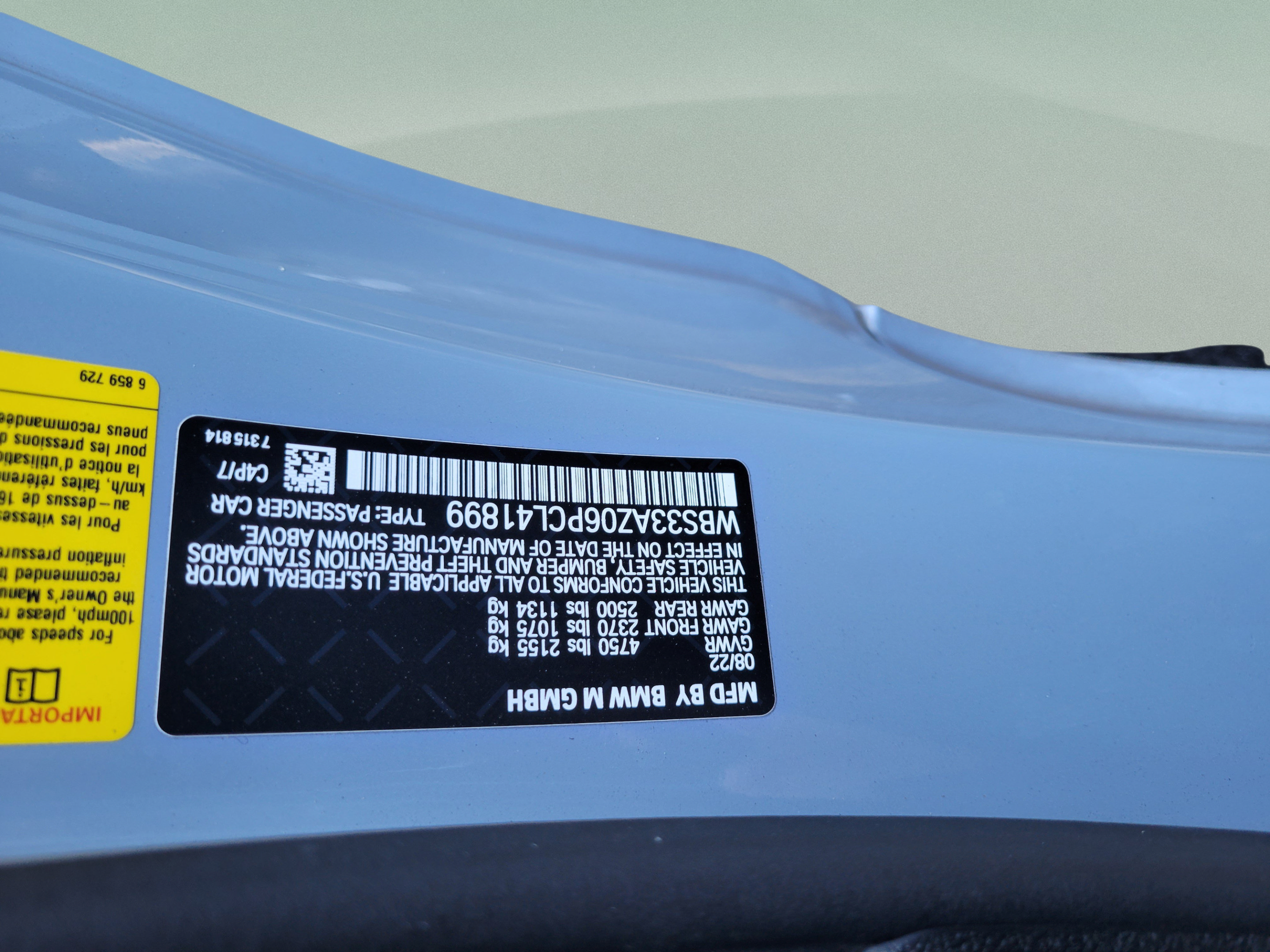 Used 2023 BMW M4 Competition w/ Parking Assistance Package RWD image 30