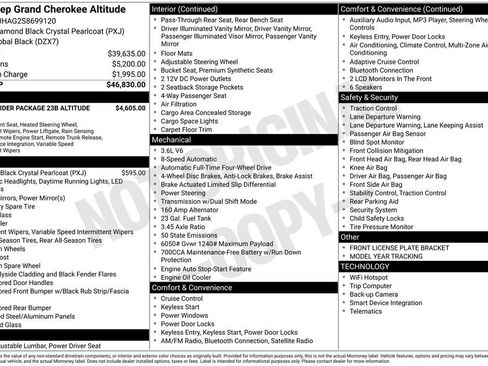 Used 2025 Jeep Grand Cherokee Altitude AWD/4WD image 4