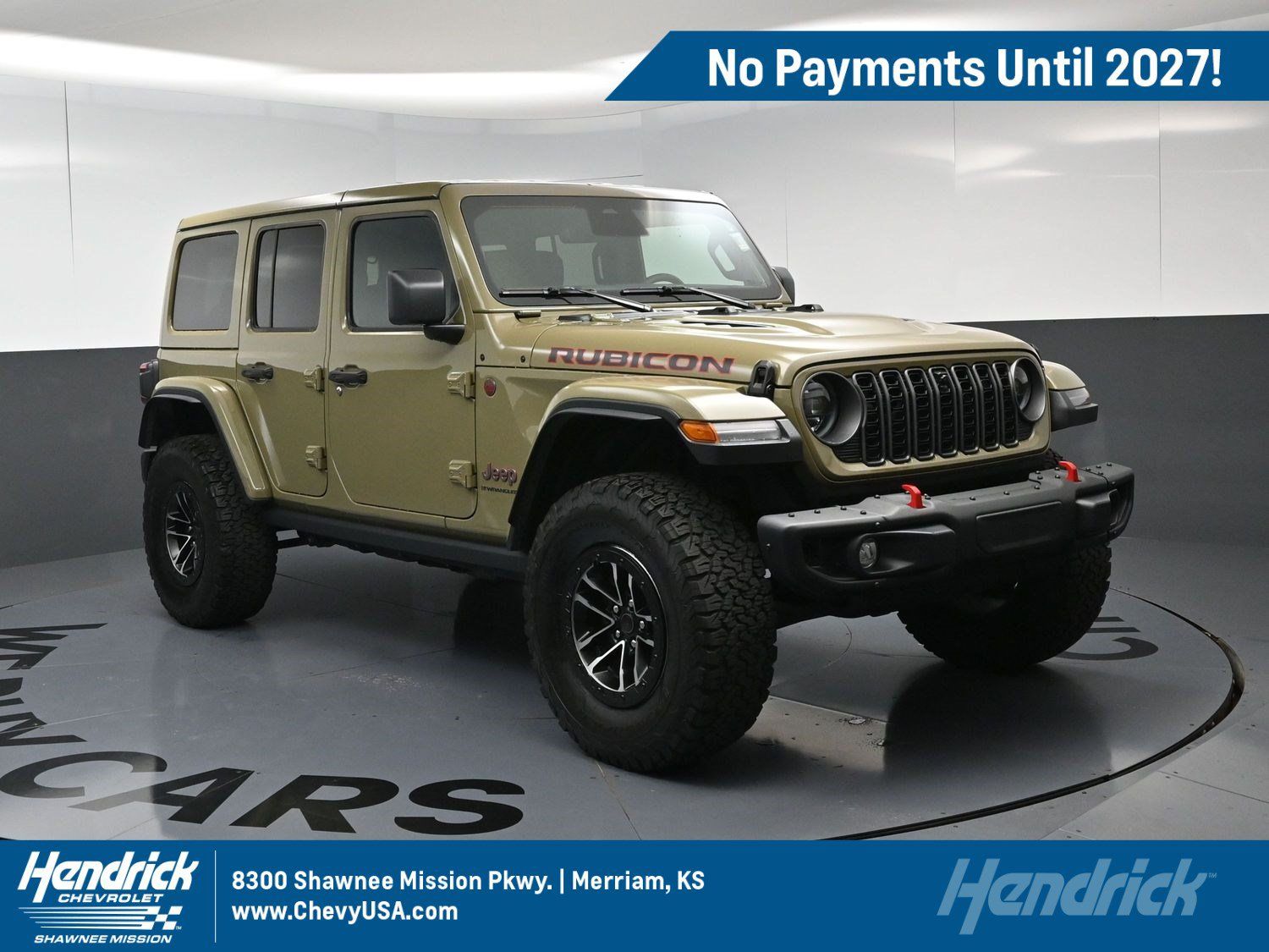 Used 2025 Jeep Wrangler Unlimited Rubicon AWD/4WD image 1