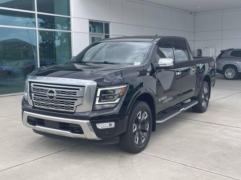 Used 2023 Nissan Titan Platinum Reserve w/ Off Road Protection Package AWD/4WD image 2