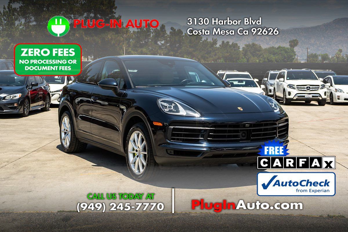 Used 2021 Porsche Cayenne E-Hybrid Coupe AWD/4WD image 3