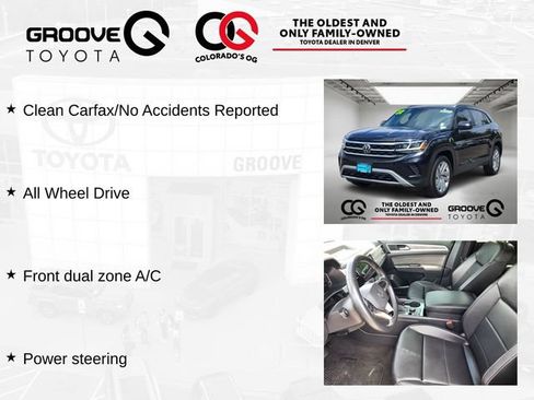 Used 2022 Volkswagen Atlas Cross Sport SE AWD/4WD image 4