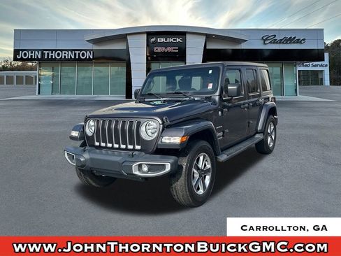 Used 2020 Jeep Wrangler Unlimited Sahara image 1