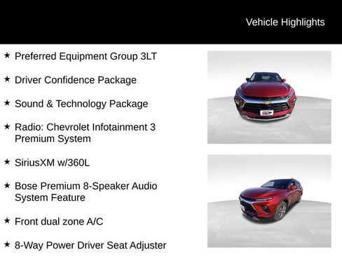 Used 2023 Chevrolet Blazer LT w/ Sound & Technology Package AWD/4WD image 13