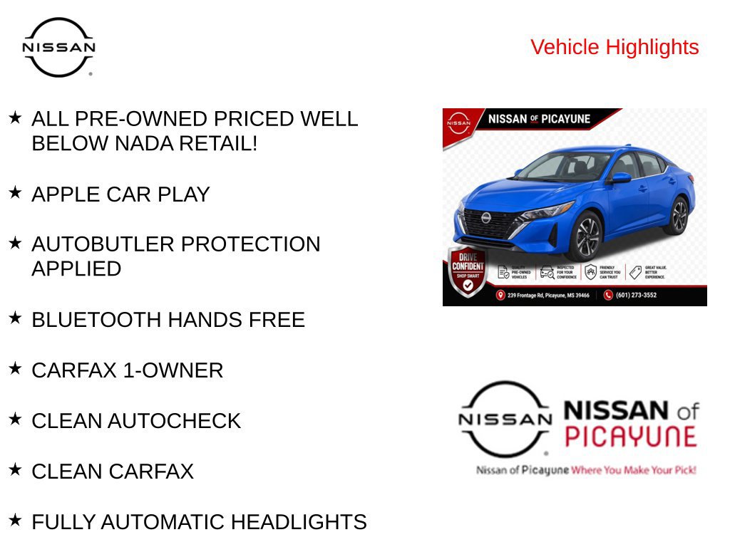 Used 2024 Nissan Sentra SV FWD image 10