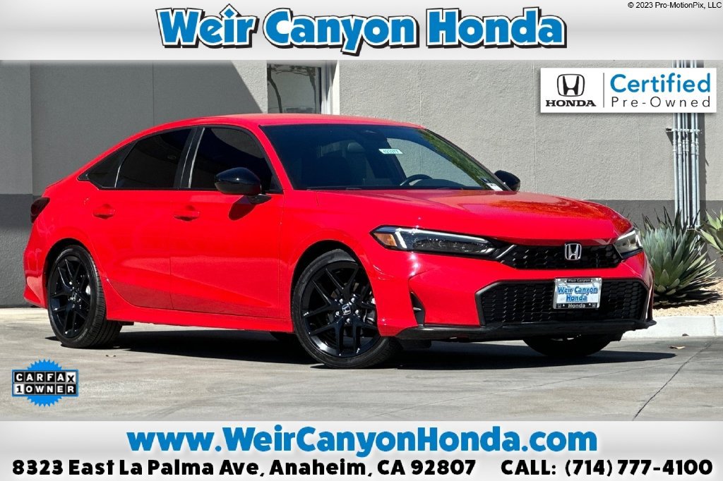 Certified 2025 Honda Civic Sport image 1