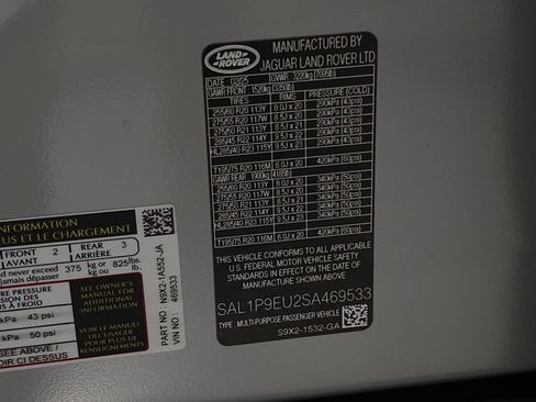 Certified 2025 Land Rover Range Rover Sport SE image 42