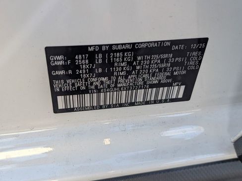 New 2026 Subaru Crosstrek 2.5i Limited w/ Crosstrek Mirror Package image 20