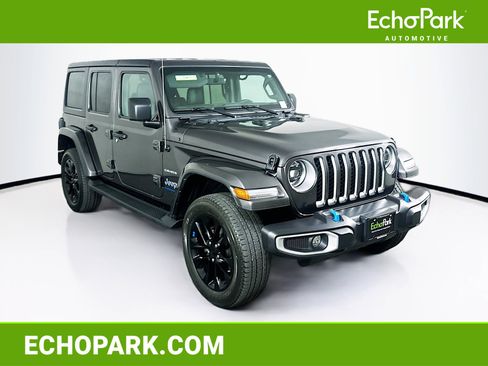 Used 2023 Jeep Wrangler Unlimited Sahara AWD/4WD image 1