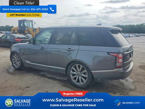 Used 2017 Land Rover Range Rover HSE AWD/4WD image 3