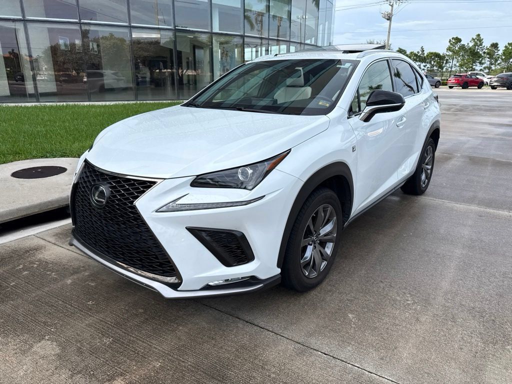 Used 2021 Lexus NX 300 F Sport w/ F Sport Premium Package FWD image 3