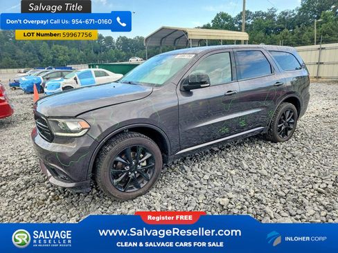 Used 2018 Dodge Durango GT w/ Trailer Tow Group IV AWD/4WD image 1